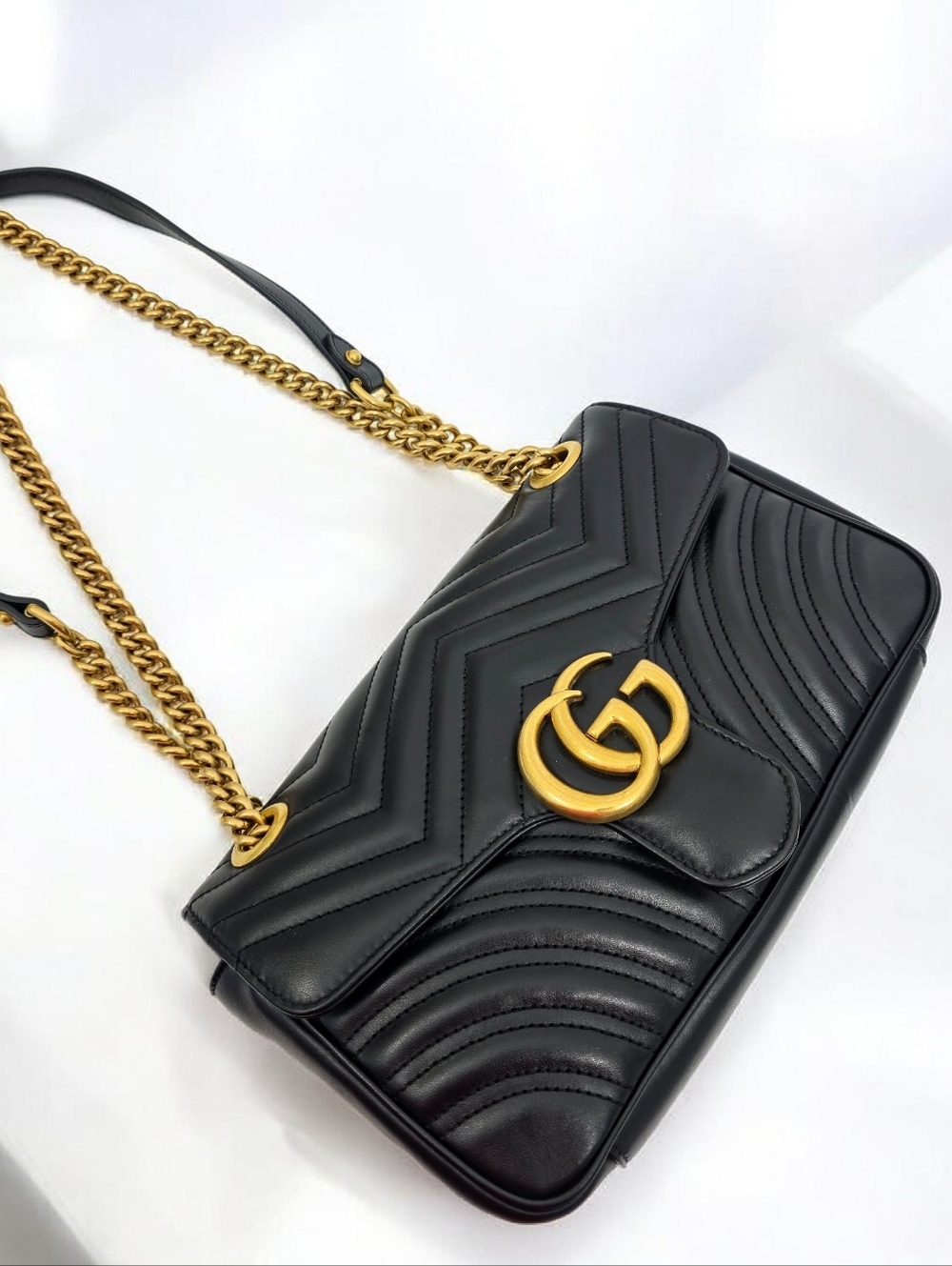 ✨️Authentic Gucci GG Marmont medium shoulder bag - Picture 10 of 14